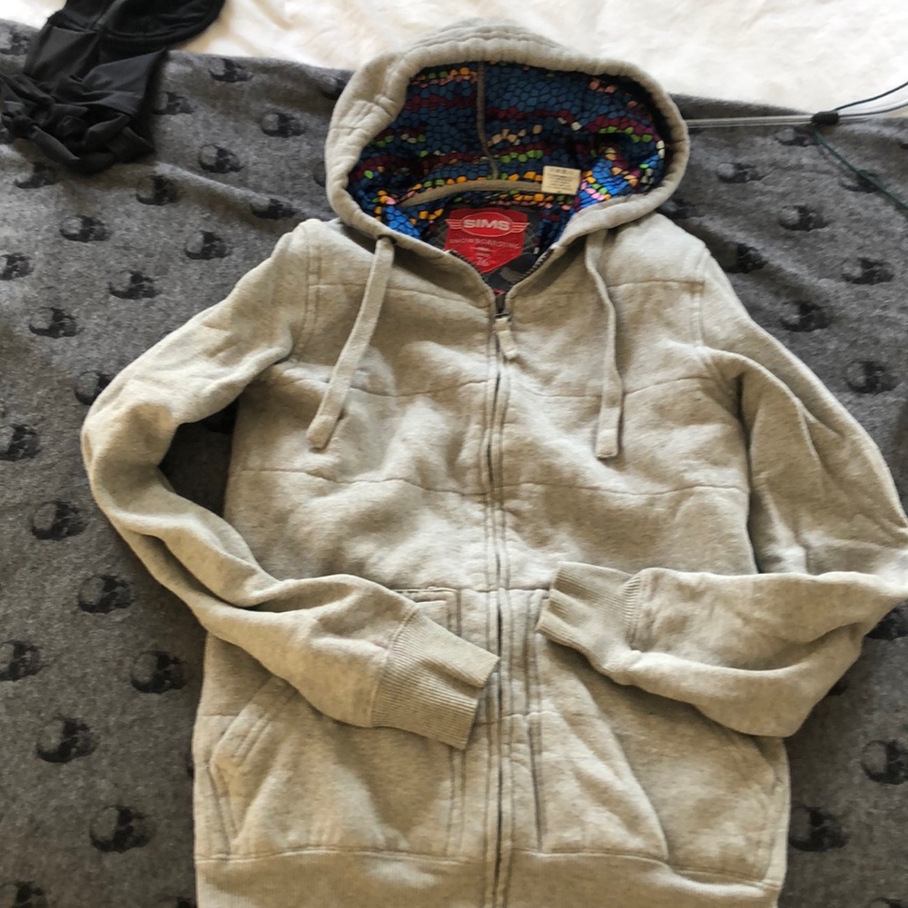 Sims snowboarding lined jacket